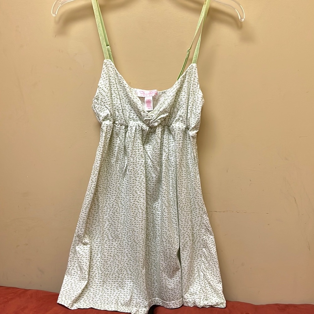 Oscar de la Renta night gown adjustable traps size M